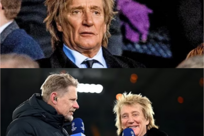 Sir Rod Stewart has been called “unprofessional” after a colleague smelled alcohol on him during a live broadcast: “Did you sneak out to drink?”