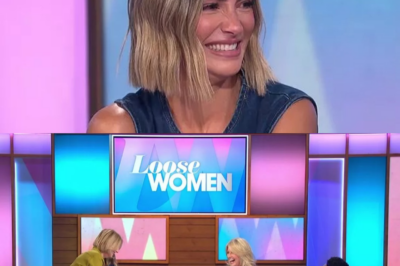 Frankie Bridge halts the live broadcast of Loose Women with a ‘shocking’ remark about inappropriate behavior with Rod Stewart