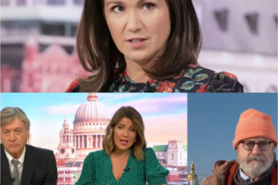 VIDEO: Susanna Reid loses her temper, brutally calling a GMB guest ignorant—leaving everyone speechless: “She even cursed live on air…”