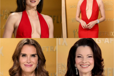 Brooke Shields surprises SAG Awards guests, claiming Fran Drescher once S.H.O.T. her cruelly: “She sh0t me up.”