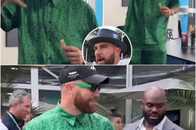 ‘5 Minutes ago’ Travis Kelce breaks down in tears in Miami Kentucky Derby as he reveals Taylor Swift Just called off their almost 2 years relationship because he jetted into the Miami Grand Prix without her