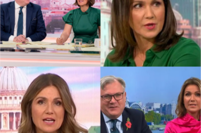 Susanna Reid from the popular morning show Good Morning Britain confidently asserts that she doesn’t need any help from someone like Donny Osmond to fix her mistakes on live TV, firmly stating “Please, refrain from interacting with me!”