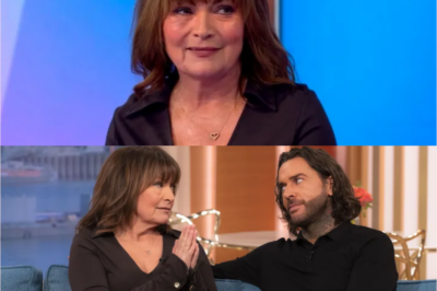 Moment furious Lorraine Kelly denies having filler after showing off black eye and puffy face on TV