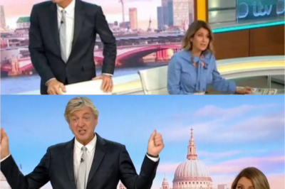 Richard Madeley was “surprised” by the “negative” news that was broadcast live on Good Morning Britain – he was speechless when the event left the studio in disbelief.