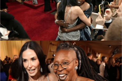 Why did Whoopi Goldberg anger Demi Moore by stating that the actress had no authority to communicate with her when they met at the Oscars?