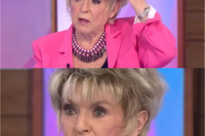 Gloria Hunniford from the TV show Loose Women reacts to children pleading for her to depart from the United Kingdom following dangers and chaos arising from her son’s actions!
