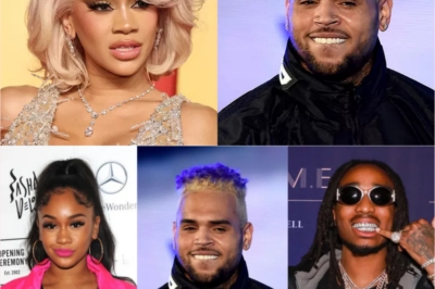 **BOMBSHELL: Quavo Blasts Saweetie Over SHOCKING Cheating Scandal with Chris Brown – You Won’t Believe His Outburst!**