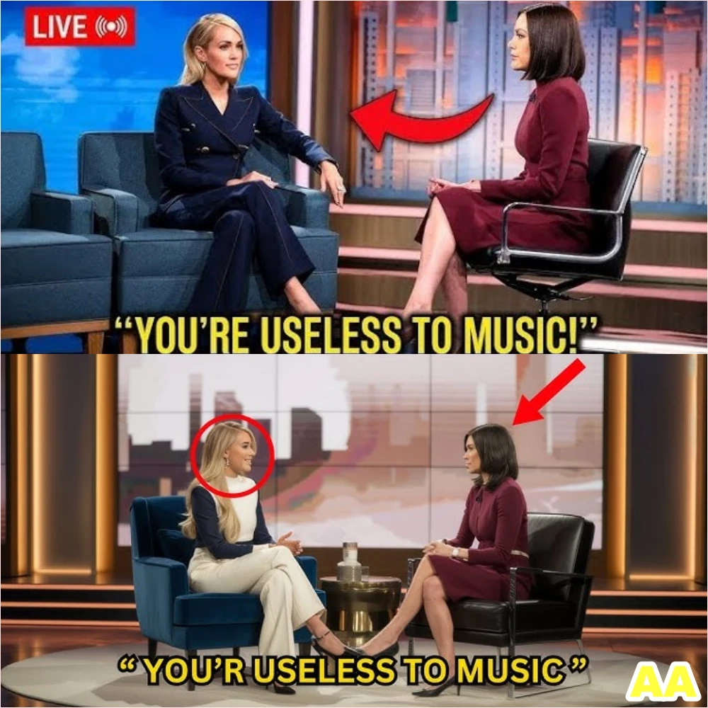 Talk Show Host Tries to Humiliate Carrie Underwood, But Her Epic