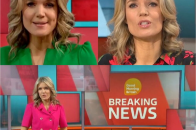 Charlotte Hawkins from ITV’s Good Morning Britain unexpectedly issued a warning about a b0mb explosion in Paris, leaving her co-hosts terrified.