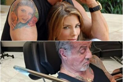 SYLVESTER STALLONE’S SHOCKING TATTOO BETRAYAL: Erases Wife’s Face for His DOG Butkus — But Jennifer’s Cryptic Post Hints at ‘Forever’ Family Split! 😱🐾💔 (What’s REALLY Going On?)