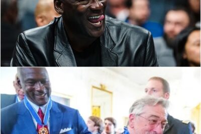 BASKETBALL LEGEND MICHAEL JORDAN PUBLICLY HUMILIATES ROBERT DE NIRO: ‘HE’S A JERK!’ — HORRIFYING REASON HE REFUSED WOKE AD REVEALED!