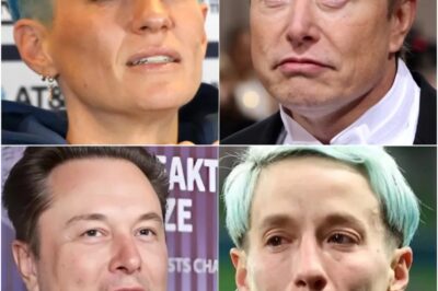 🔥 Megan Rapinoe FURIOUSLY Threatens to LEAVE America After Elon Musk Sabotages $100M Deal: ‘This Madman Doesn’t Respect Me!’ 🚨