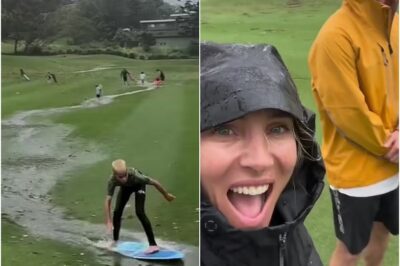 Chris Hemsworth & Elsa Pataky Brave Cyclone Chaos with Kids in Wild ‘Grass Surfing’ Adventure – See the Daring Photos!