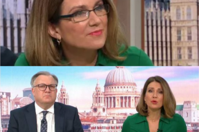 Susanna Reid surprises GMB viewers in London by suddenly announcing a break, sparking rumors about the true reason behind her decision.