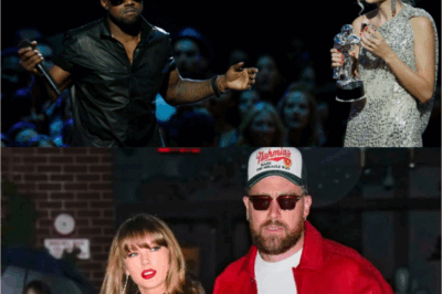 NFL athlete and Taylor Swift’s partner, Travis Kelce, calls for a showdown with Kanye West following inappropriate and untrue comments about the singer, causing a stir in the American entertainment industry.