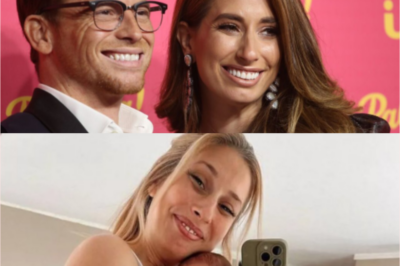 Excitement fills Pickle Cottage this Easter as celebrity Stacey Solomon happily greets small newborn chicks — a special moment enjoyed with her five kids and spouse Joe Swash.
