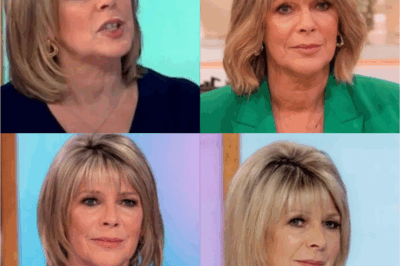 QVC is undergoing significant job cuts, causing host Ruth Langsford to worry about her position. She creates excitement by giving a bold red handcuff gift to a coworker behind the scenes. What could be the secret meaning behind this gesture?