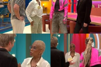 Tension erupts on Celebrity Big Brother: TV host Trisha Goddard is accused of “abandoning” child star Jojo Siwa, creating a messy “third wheel” situation on the first day in the house.
