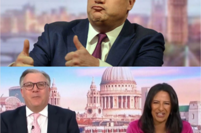 SHOCKING: During a heated exchange with Ed Balls on Good Morning Britain in London, royal specialist Angela Levin unexpectedly agrees to a confidential discussion – what transpired in private?