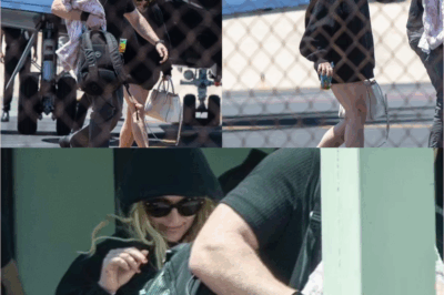 Landing in Mexico, Britney Spears sparks major concern after being seen with a bizarre support item…