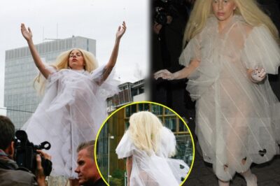 (VIDEO) Mad Messiah: Lady Gaga Makes Bizarre Entrance in London Ahead of X Factor Performance