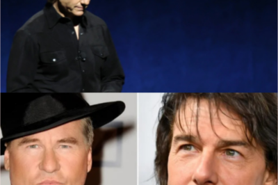 Tom Cruise chokes up when he first speaks out about the sudden death of Val Kilmer, his co-star in Top Gun, in Los Angeles…