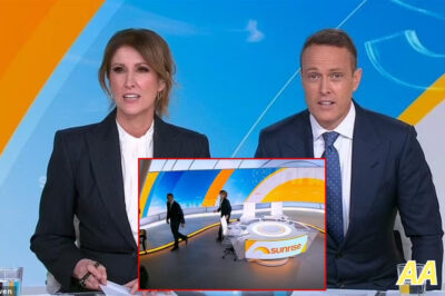 Live on Air: Sunrise Hosts Natalie Barr and Matt Shirvington Abruptly Rushed Off Set by ‘Emergency’ Staff