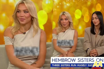 Controversial Moment: Tammy Hembrow’s Live Appearance with Sisters Goes Viral Over Bold Style Choice!