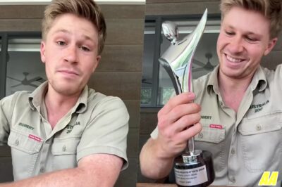 Hidden for 3 Months! Robert Irwin Finally Flaunts His AACTA Award—Fans Can’t Believe the Delay